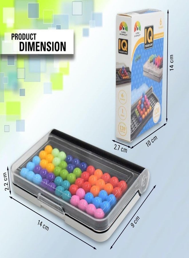 Aakrivaa, IQ Round Puzzle Game – 120 Brain-Boosting Challenges | 3D Logic Puzzle for Kids & Adults | Travel-Friendly Mind Teaser | Educational STEM Toy for Brain Development - Image 3
