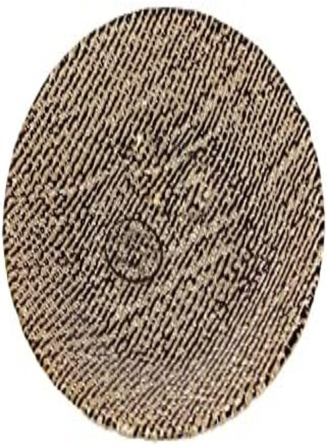 AKDC - Ceramic Dinner Plate, Elegant Round Serving Plate Perfect To Serve Steak, Pasta, Dessert And Salad In Abstract Texture Multicolour Kitchen Dining Tableware Platters (S - 21 Cm) - Image 1