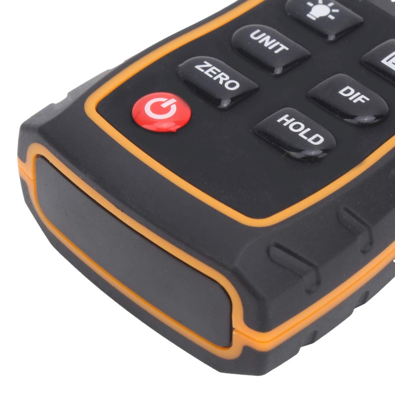 مقياس الضغط الرقمي HVAC مقياس ضغط الهواء جهاز اختبار الضغط التفاضلي بشاشة كبيرة مضاءة خلفياً وتحويل متعدد الوحدات - Image 5