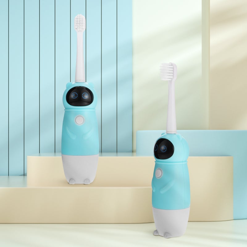 🧸 فرشاة أسنان أوتوماتيكية والرضع لمنع تسوس الأسنان حجم ٣ ١ ٠ ٩ ٠ ٨ بوصة مجموعة واحدة - Image 1