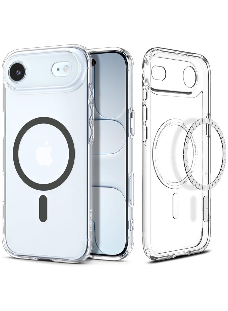 Spigen Ultra Hybrid MagFit iPhone 17 Air Case Cover with MagSafe (2025) - Clear Graphite - Image 1