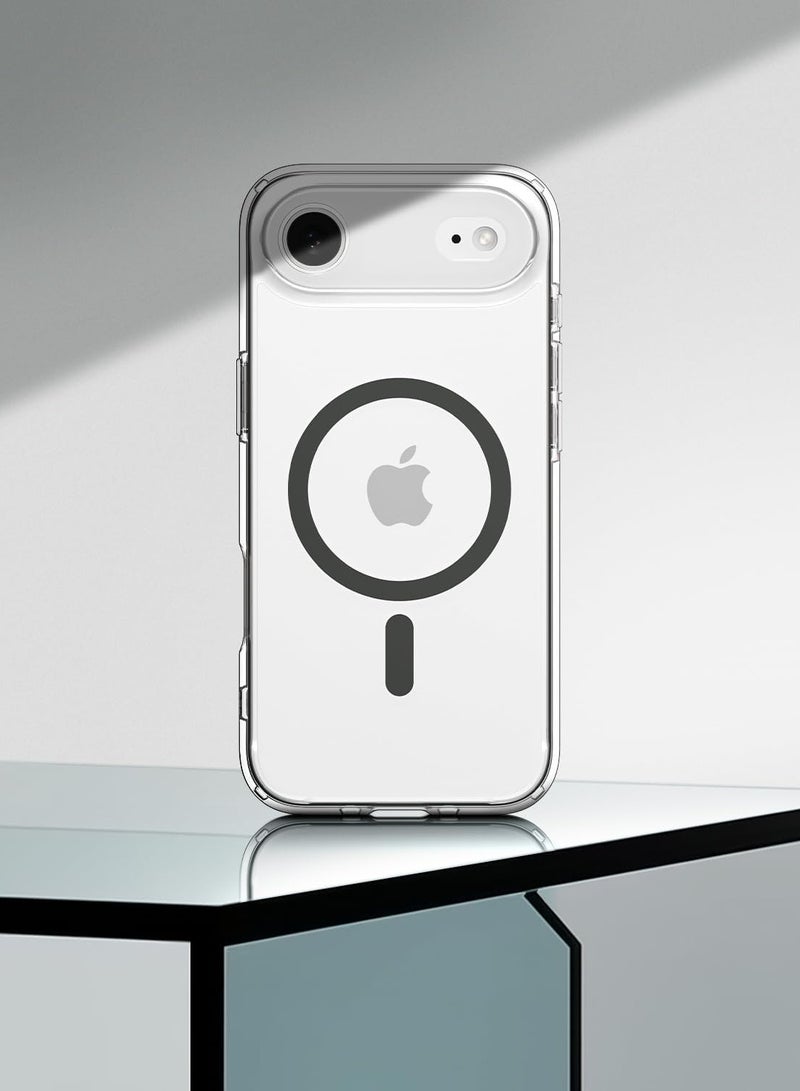 Spigen Ultra Hybrid MagFit iPhone 17 Air Case Cover with MagSafe (2025) - Clear Graphite - Image 3