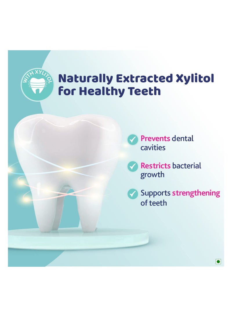 Chicco Toothpaste for Kids, Best for Baby (1y-6y), Strawberry Flavour, 50g | Fluoride-Free & Low Abrasive | Removes Plaque, Helps Prevent Cavities - Image 4