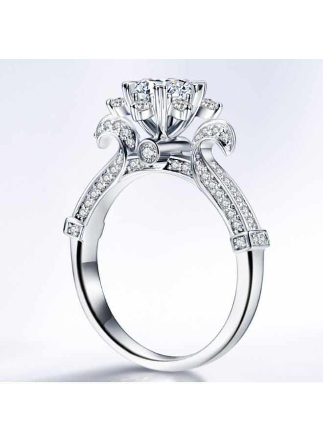 KUYING Fashion Niche High-End Personalized Adjustable Ring  - Image 3