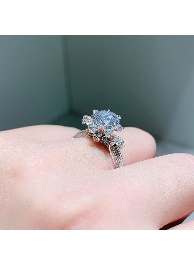 KUYING Fashion Niche High-End Personalized Adjustable Ring  - Image 5
