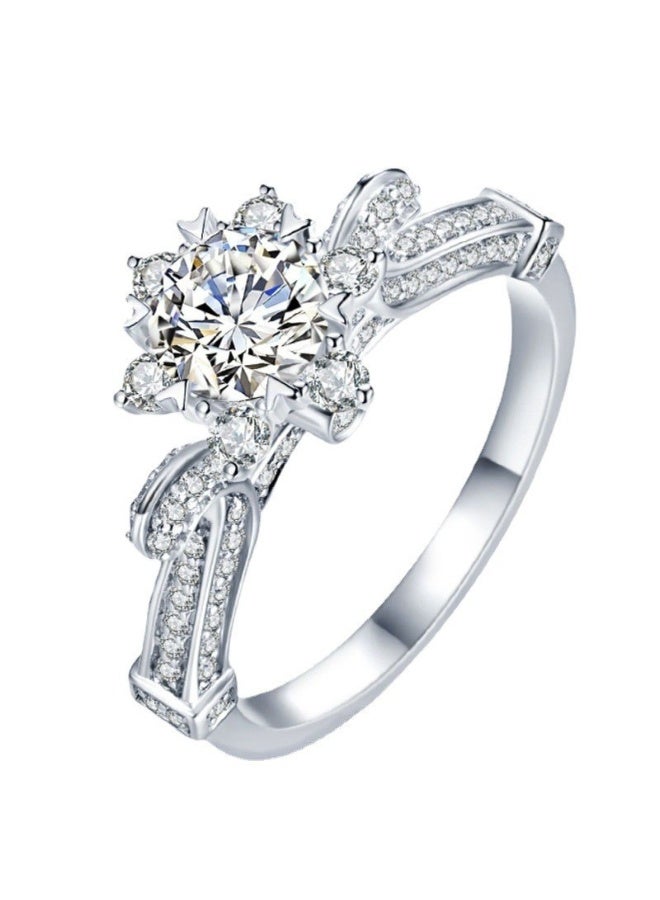 KUYING Fashion Niche High-End Personalized Adjustable Ring  - Image 1