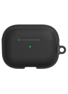 Bluetooth Headphone Protective Cover For Apple AirPods 3 Pro With Hook Black