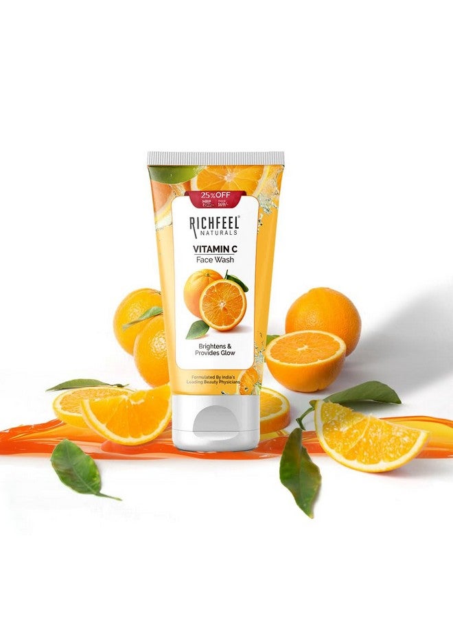 Richfeel Vitamin C Face Wash 100 Gms - 25% Off - Image 1