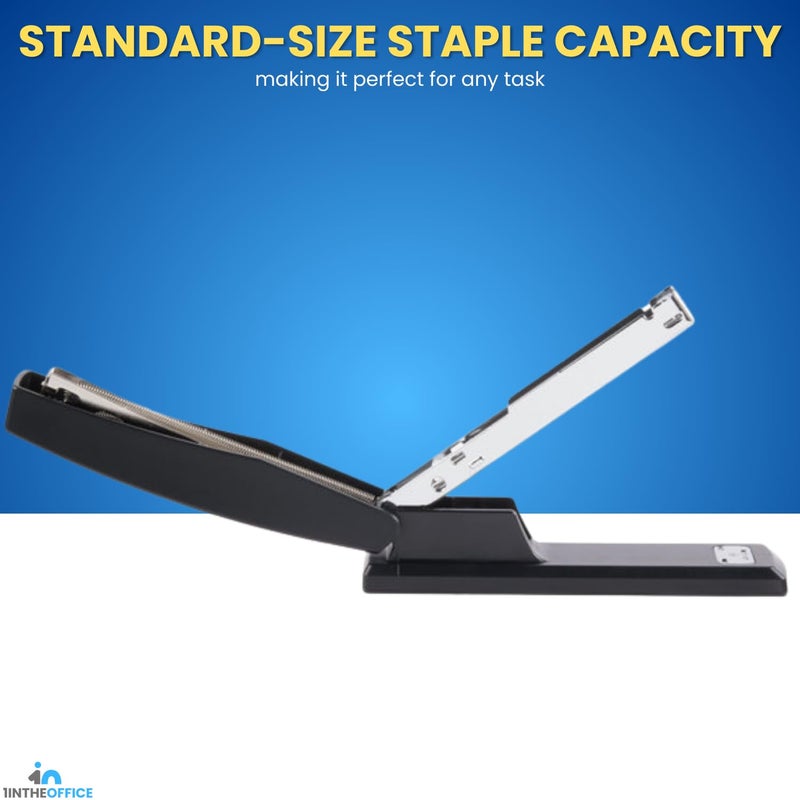 1InTheOffice Office Stapler for Desk, Heavy Duty Desk Stapler, Black, 20 Sheets Capacity,2 Pack - Image 5