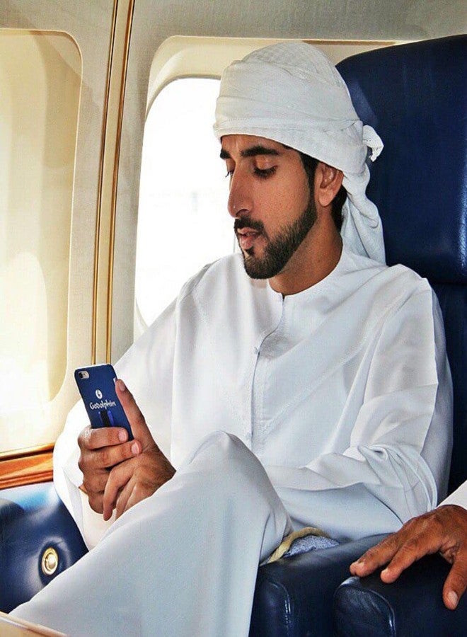 هوملكس كوفية غطاء رأس عربي للرجال، عمامة شيخ مسلم، غطاء رأس سعودي دبي - Image 4