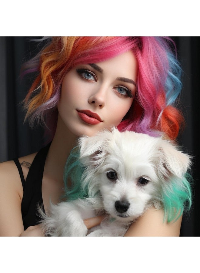 Avont Dog Hair Dye Paint Temporary, Pet Fur Markers Non Toxic Safe Hair Color Painting Styling Crayon For Cats Horses Cattle Livestock 6 Colors - Image 4