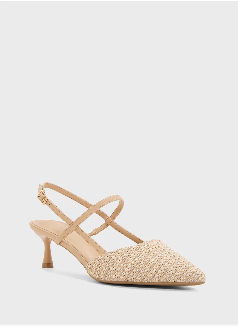 ايلا Tweed Sling Back Pump