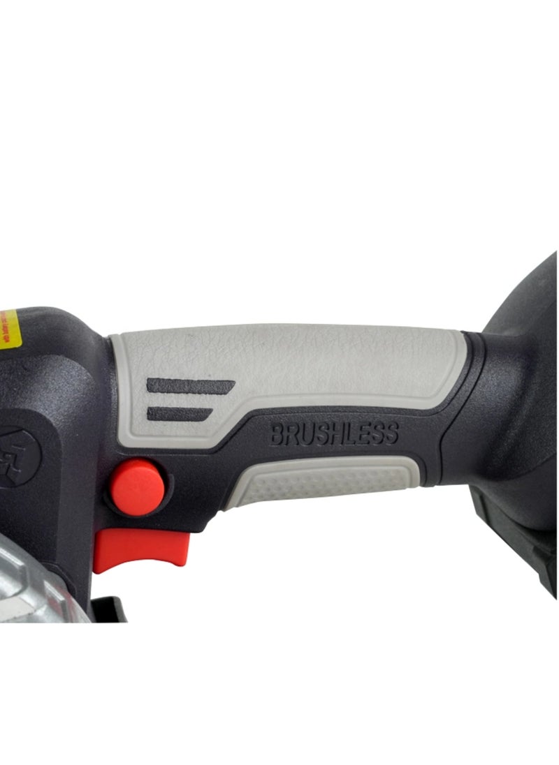 makute Cordless Mini Circular Saw 20V, 125mm Blade, 600W, 5500 RPM, Adjustable Cutting Depth, Safety Button, Wood Cutting Handheld Saw, CCS125-BL  - Image 5