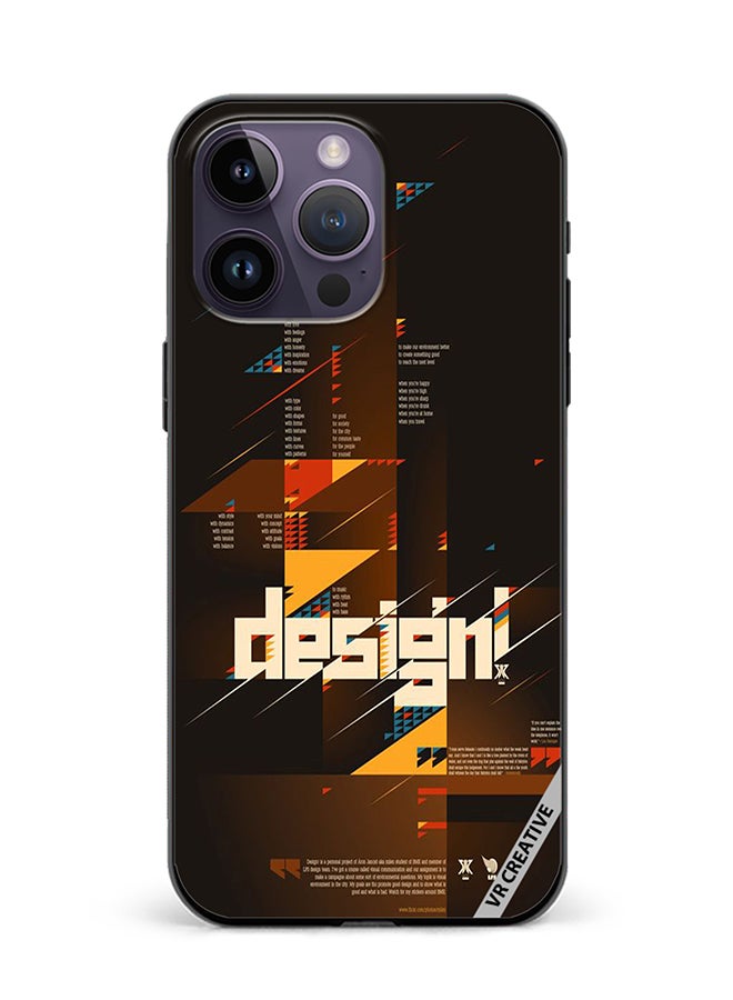 VR CREATIVE Protective Case Cover For Apple iPhone 16 Pro Design Multicolour - Image 1