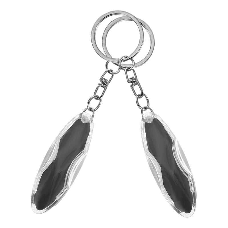 2pcs Anti Static Keychain Car Static Electricity Remover Mini Static Discharger Keychain Automotive Static Removal Tool - Image 1
