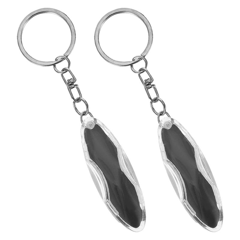 2pcs Anti Static Keychain Car Static Electricity Remover Mini Static Discharger Keychain Automotive Static Removal Tool - Image 3