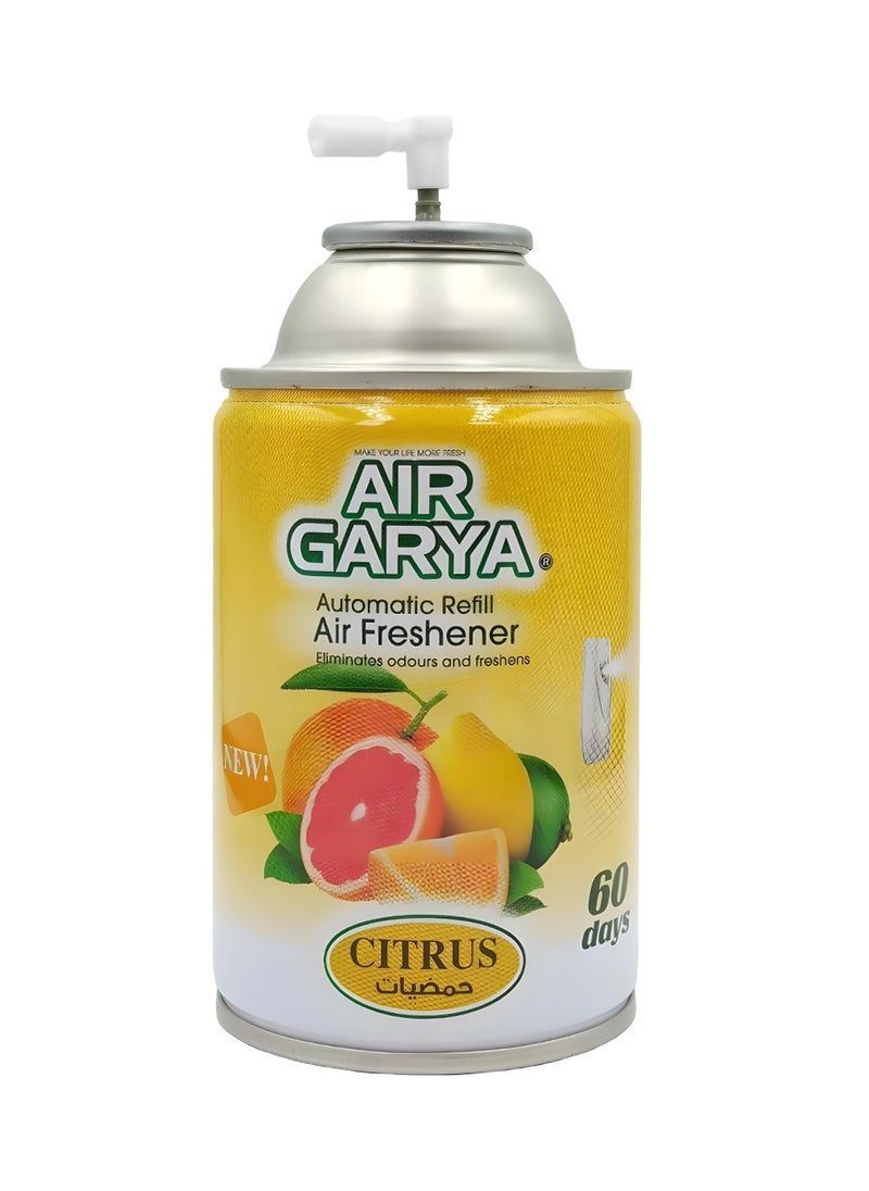 Generic - Air Garya Automatic Refill Air Freshener Citrus Scent 250ml Long Lasting Fragrance Up to 60 Days Compatible with Auto Spray Essential Oil-Based - Image 1
