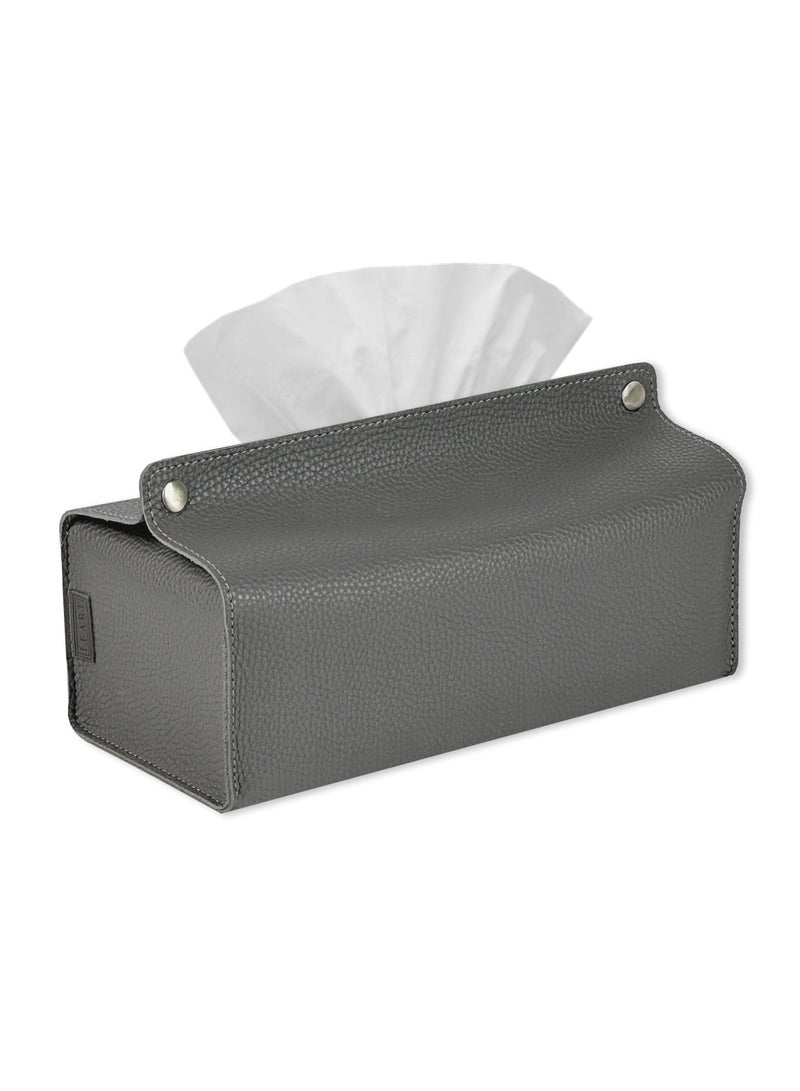 LeArt Leather Tissue Box Holder – Tissue Box Holder for Home Decorations for Living Room, Bedroom and Office | Tissue Box Cover | Car Tissue Holder | Tissue Box Cover for Car (Iron)  - Image 1