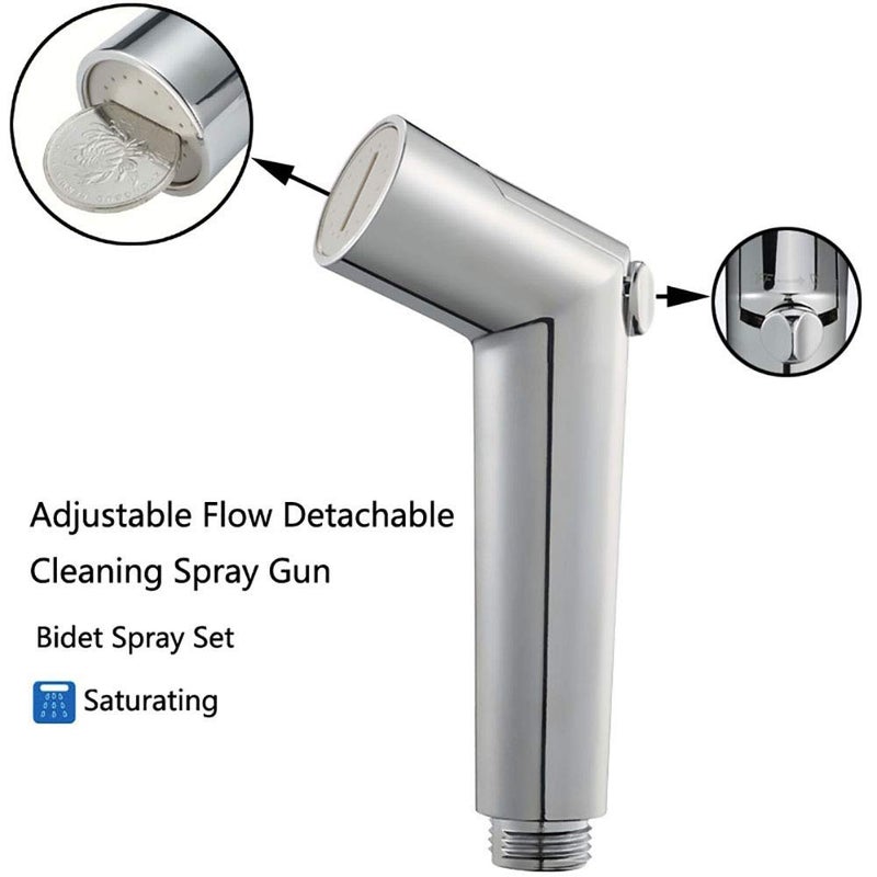 Tagve Stainless Steel and ABS Polished Jet Sprayer - Image 3