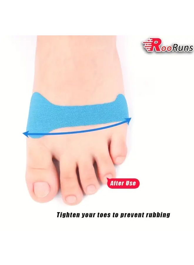 Self Adhesive Anti Wear Protection Patches For Toe And Finger 20pcs Black - Image 4