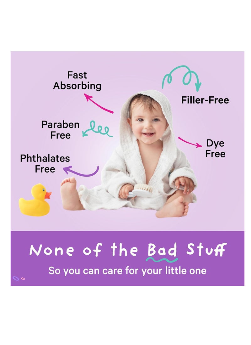 Pink Stork Pink Stork Baby Bath Flakes, Calming Fragrance Free Magnesium Bath Salts for Infants and Toddlers to Help Soothe Diaper Rash, Irritation, and Support Restful Sleep Without Melatonin - 16 oz  - Image 2