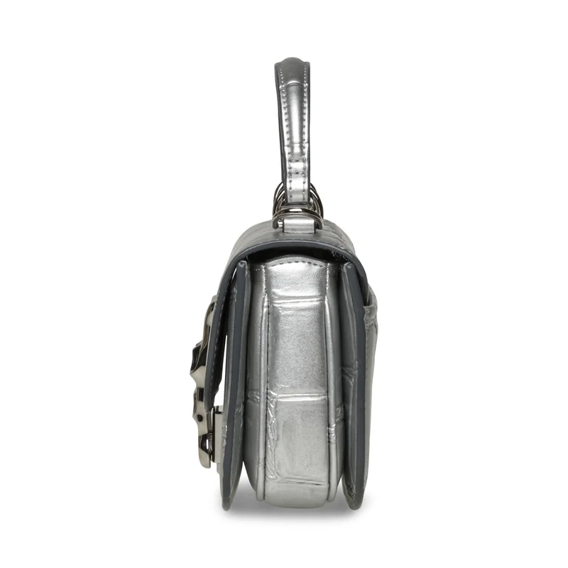 STEVE MADDEN  Binque-C Silver Women's Hand Bag for Women | Best Price UAE