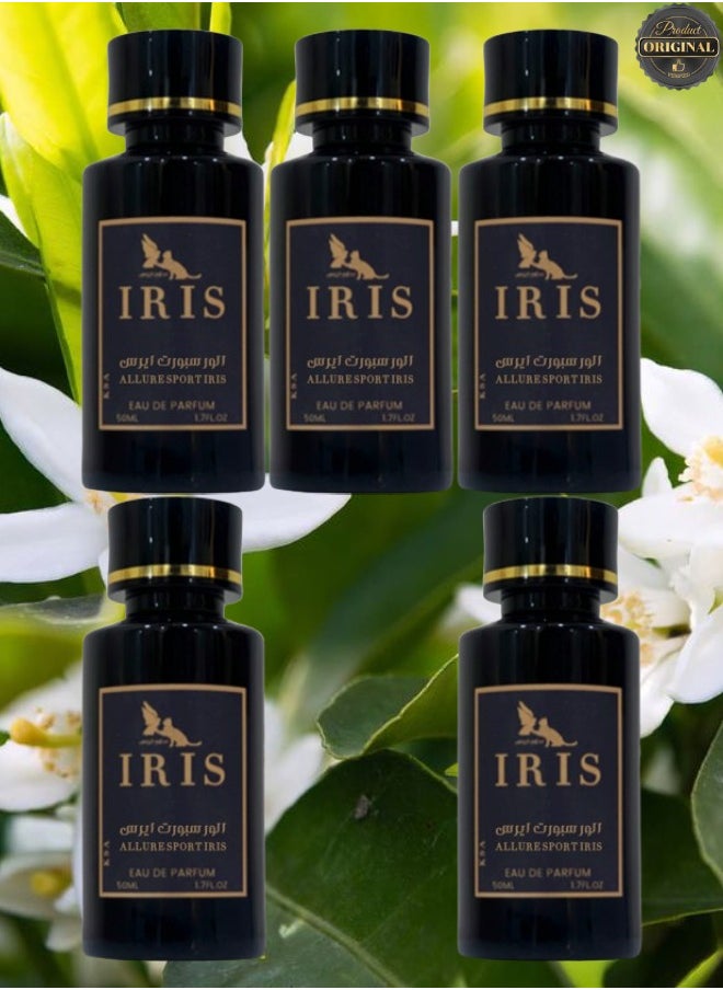 IRIS 5 Pieces Allure Sport Iris Perfume 50ML  - Image 1