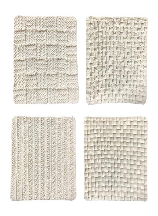 KOOTIPS Fondant Impression Mat, Sweater Texture Design Silicone Cake Decorating Supplies for Cupcake Wedding Cake Decoration - Image 1