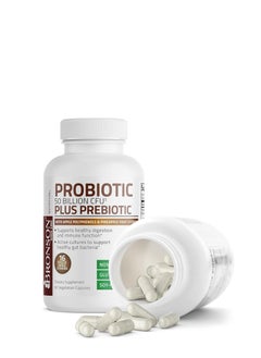 Bronson Probiotic 50 Billion Cfu + Prebiotic With Apple Polyphenols & Pineapple Fruit Extract, 60 Vegetarian Capsules  - Image 3