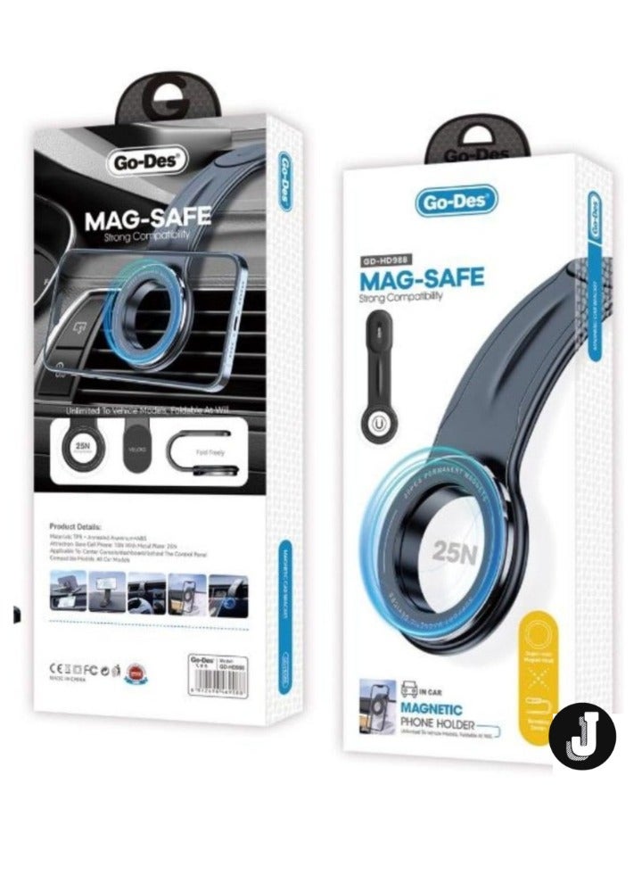 JAJEEK Magnetic Car Bracket – Strong & Secure Mount for Convenient Hands-Free Phone Use - Image 2
