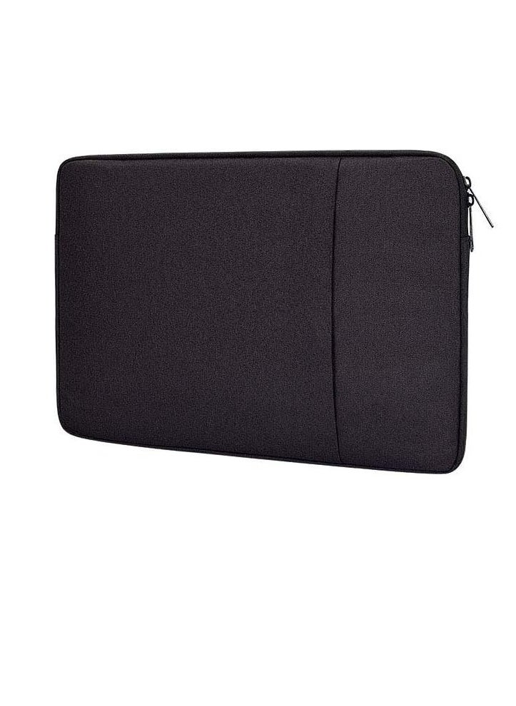 Generic 13-Inch Laptop Sleeve Case for 2022 MacBook Air 13.6 inch with Apple M2 Chip and 2022 MacBook Pro 13.3 inch with Apple M2 Chip Accessory Traveling Carrying Canvas Bag Cover Simple Case (Black)  - Image 1