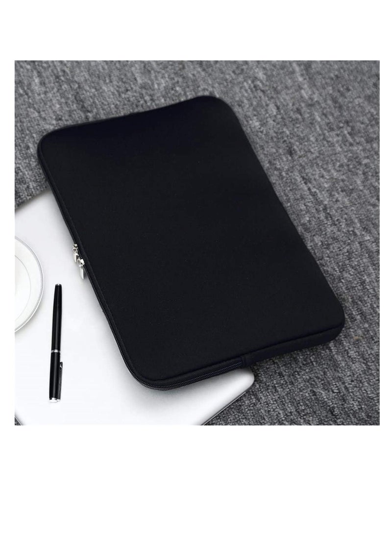 Generic 13-Inch Laptop Sleeve Case for 2022 MacBook Air 13.6 inch with Apple M2 Chip and 2022 MacBook Pro 13.3 inch with Apple M2 Chip Accessory Traveling Carrying Canvas Bag Cover Simple Case (Black)  - Image 2