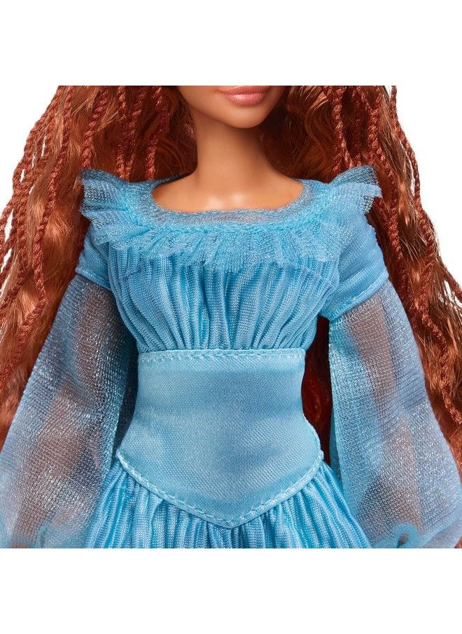 Mattel Games Disney The Little Mermaid Ariel Fashion Doll On Land In Signature Blue Dress Toys Inspired By Disney'S The Little Mermaid  - Image 5
