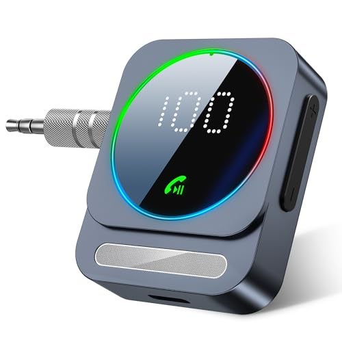 SONRU Bluetooth Aux Adapter, SONRU Bluetooth 5.3 Receiver for Car, Wireless Audio Receiver for Car/Home Stereo/Wired Headphones/Speaker, Dual AUX Outputs, RCA AUX 3.5mm - Image 1