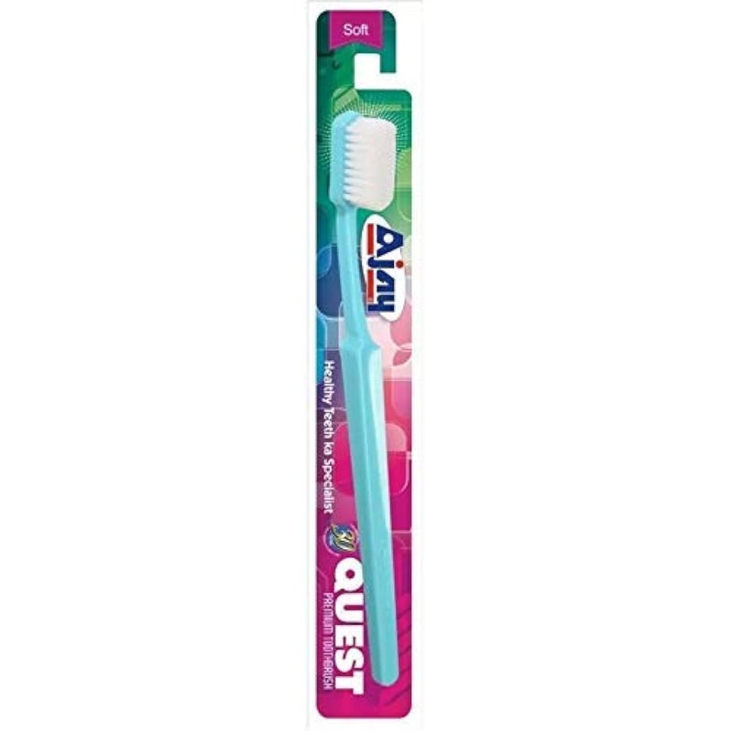 Ajay Quest Toothbrush, Soft VXI (Multicolor Toothbrush of 10) - Image 5