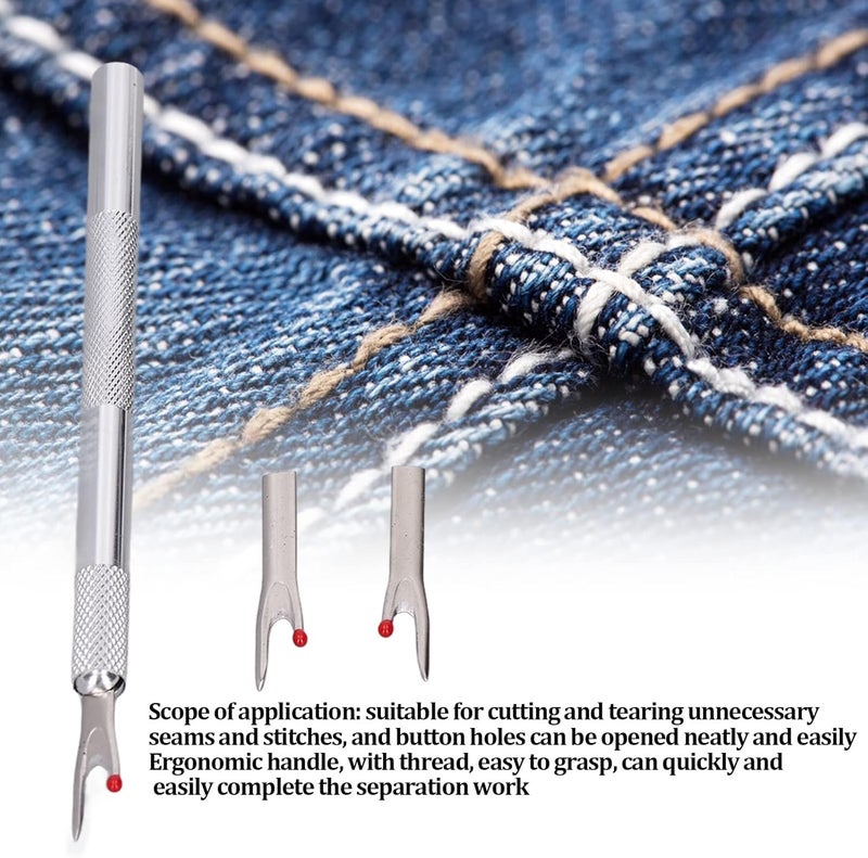 كلاراكو أداة فصل الدرزات، أداة مريحة وعملية لفصل الدرزات، مقبض مريح، متين، قابل للارتداء، حماية فعالة، أداة تطريز عملية ومريحة للاستخدام المنزلي - Image 3