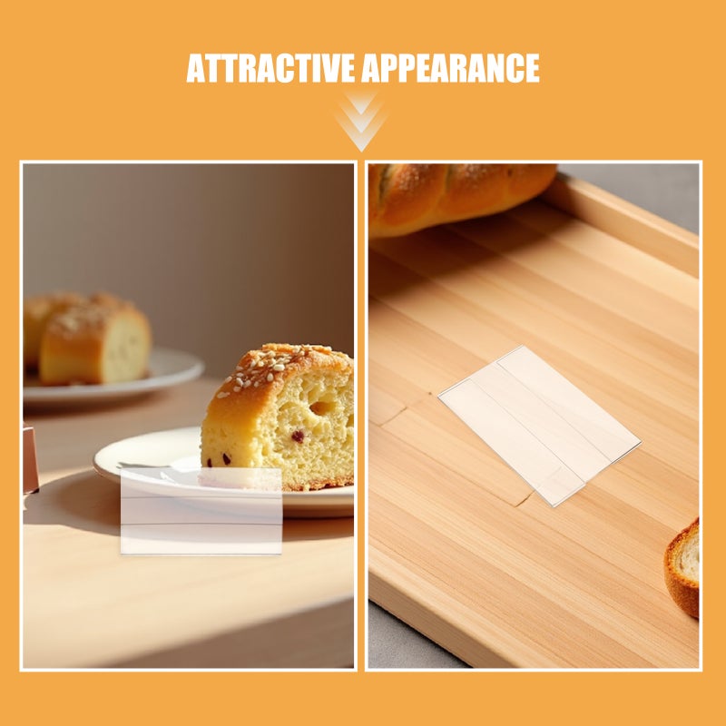 20Pcs Transparent Self-Adhesive Price Tag Holders for Retail Shelves Supermarkets and Exhibitions - Image 5