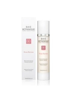 Baie Botanique Cleansing Milk 120ml  Rosewater Rose Absolute Rosehip Seed Oil Cupuau Butter Pomegranate Enzymes Reishi  Shiitake  100 Natural 8265 Organic
