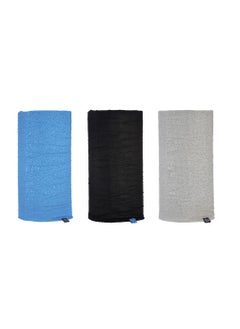 Oxford Oxford Face Cover Comfy Blue/Black/Grey 3-Pack  - Image 2