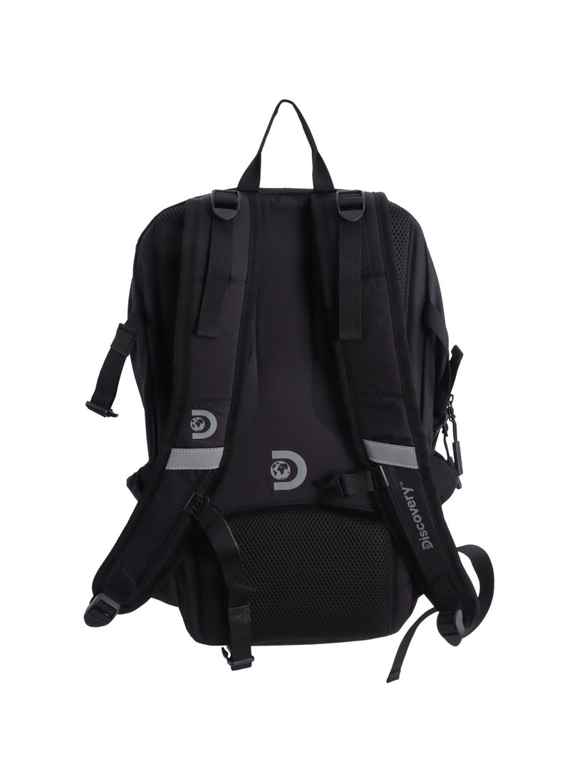 Discovery Discovery Outdoor 18L Backpack Black for Adventure, Durable Lightweight Water Resistant Bag for Men Women Hiking Trekking Camping Travel  - Image 3