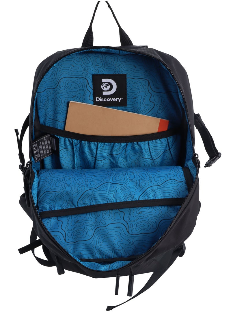 Discovery Outdoor 18L Backpack Black for Adventure, Durable Lightweight Water Resistant Bag for Men Women Hiking Trekking Camping Travel - pzsku/ZC11271374F92912E5D6DZ/45/_/1721993849/be9a6554-cf23-445d-93df-327efef772c1