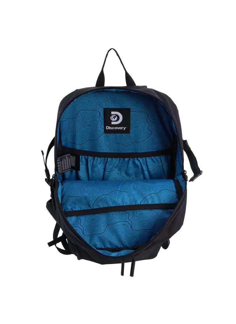 Discovery Outdoor 18L Backpack Black for Adventure, Durable Lightweight Water Resistant Bag for Men Women Hiking Trekking Camping Travel - pzsku/ZC11271374F92912E5D6DZ/45/_/1721993849/fb8cf287-e4c1-480e-815c-1645313556b3