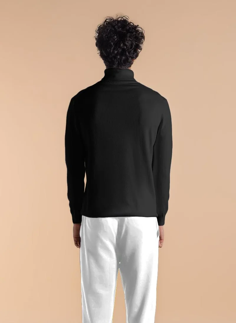 SHAPES FINE KNIT TURTLE NECK SWEATER