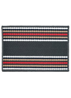 Status Contract Status Contract Anti Slip Front Monsoon Doormat (38x58cm)| Living Room Rug |Polypropylene Floor Mat for Home|Essential Small Rug for Office, Bedroom & Kitchen|-Pack of 2(Grey), Rectangular  - Image 4