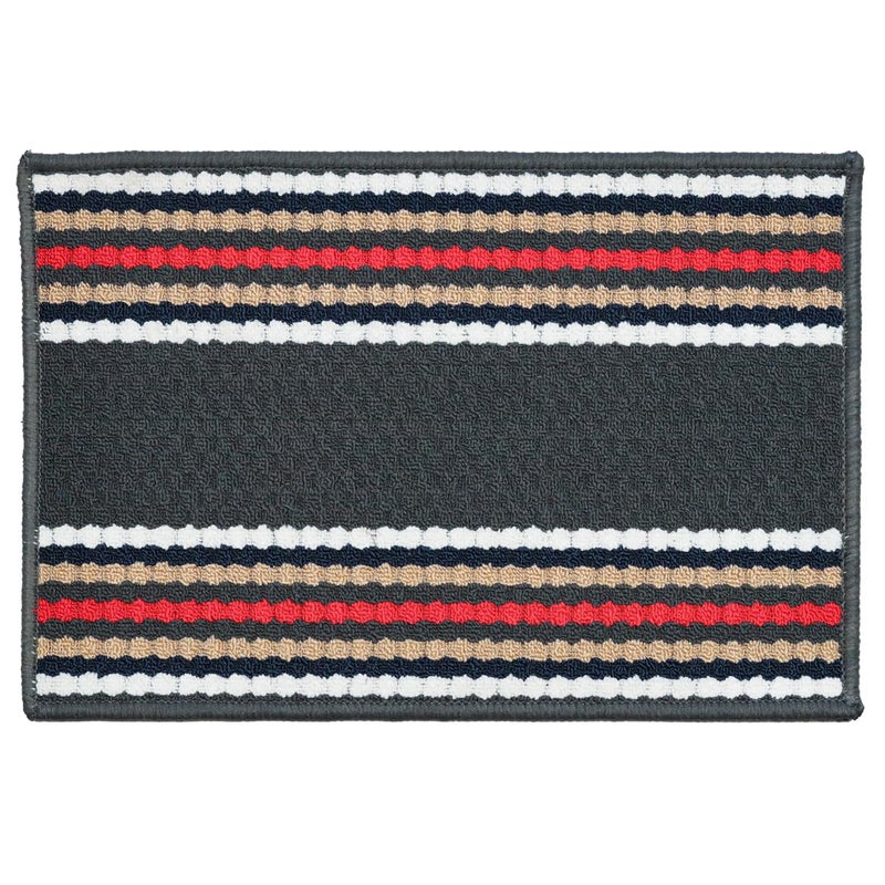 Status Contract Anti Slip Front Monsoon Doormat (38x58cm)| Living Room Rug |Polypropylene Floor Mat for Home|Essential Small Rug for Office, Bedroom & Kitchen|-Pack of 2(Grey), Rectangular - Image 4