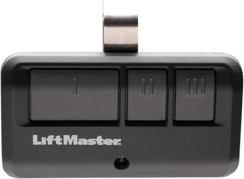 LiftMaster 893LM Security 20 3Button Visor Clip Garage Door Opener Remote Control Compatible only with Security 20 LiftMaster garage door openers with a yellow programming button