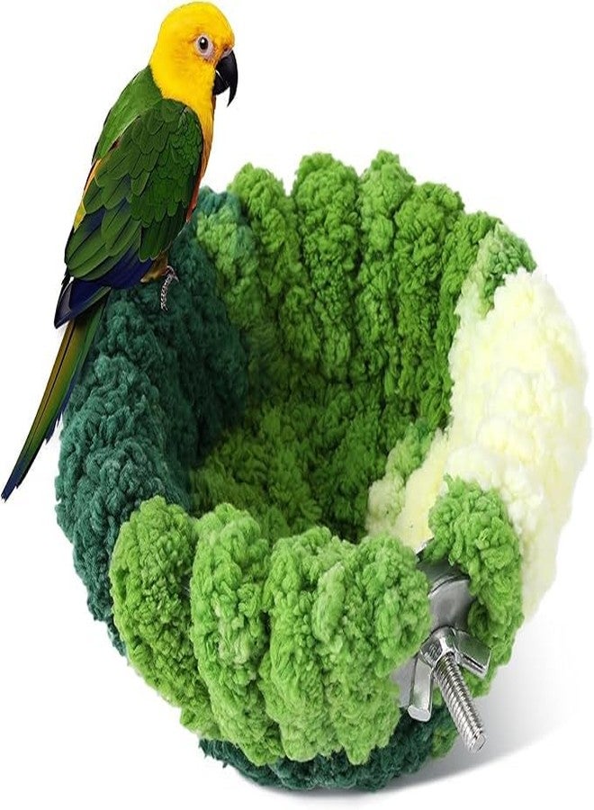 PETANGEL Bird Nest for Cage, Hanging Warm Comfortable Bird Bed Durable Material Nest Bedding for Conure Lovebird Canary Hummingbird Parakeet Laying Eggs Resting (Size:S, Diameter: 13.7cm) - Image 1