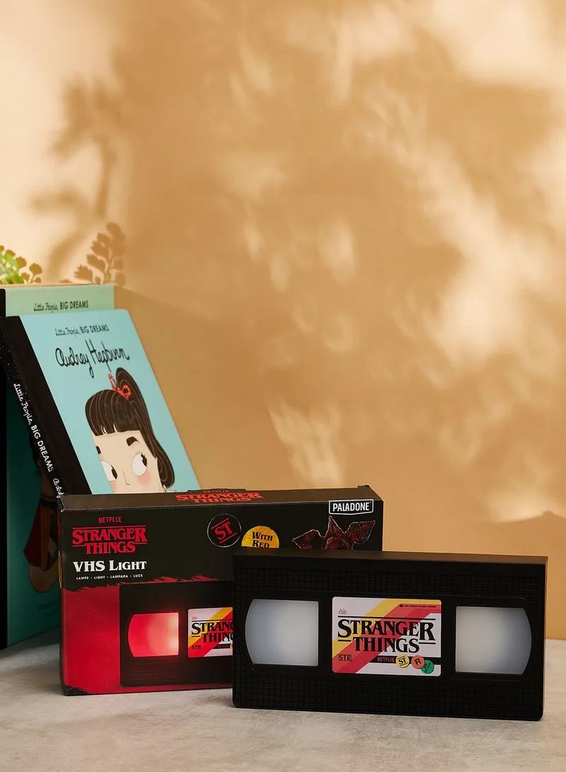 Paladone Stranger Things Vhs Logo Light