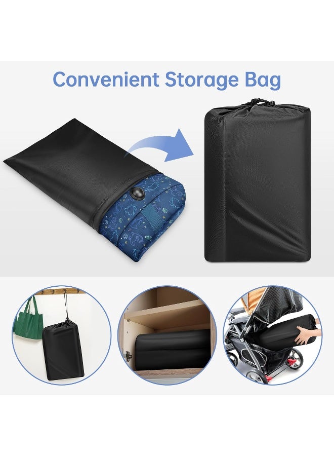 YOREPEK Infant Car Seat Travel Bag Compatible with Nuna Pipa Car Seat and Base,Fit for Graco SnugRide 35 Lite and Base,Car Seat Carrier for Airport,Carseat Travel Cover for Baby Travel Essentials,BLUE - Image 5