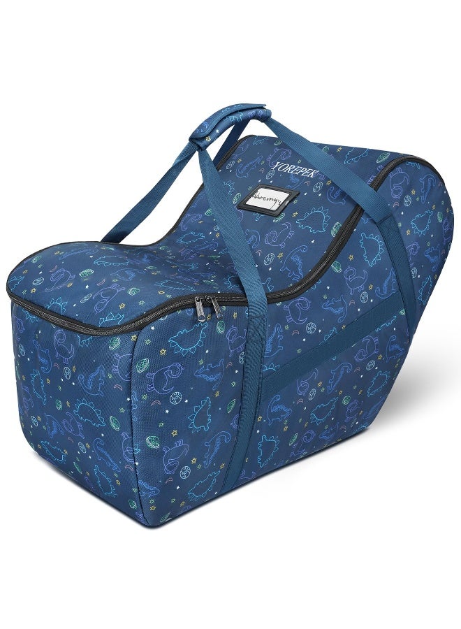 YOREPEK Infant Car Seat Travel Bag Compatible with Nuna Pipa Car Seat and Base,Fit for Graco SnugRide 35 Lite and Base,Car Seat Carrier for Airport,Carseat Travel Cover for Baby Travel Essentials,BLUE - Image 1